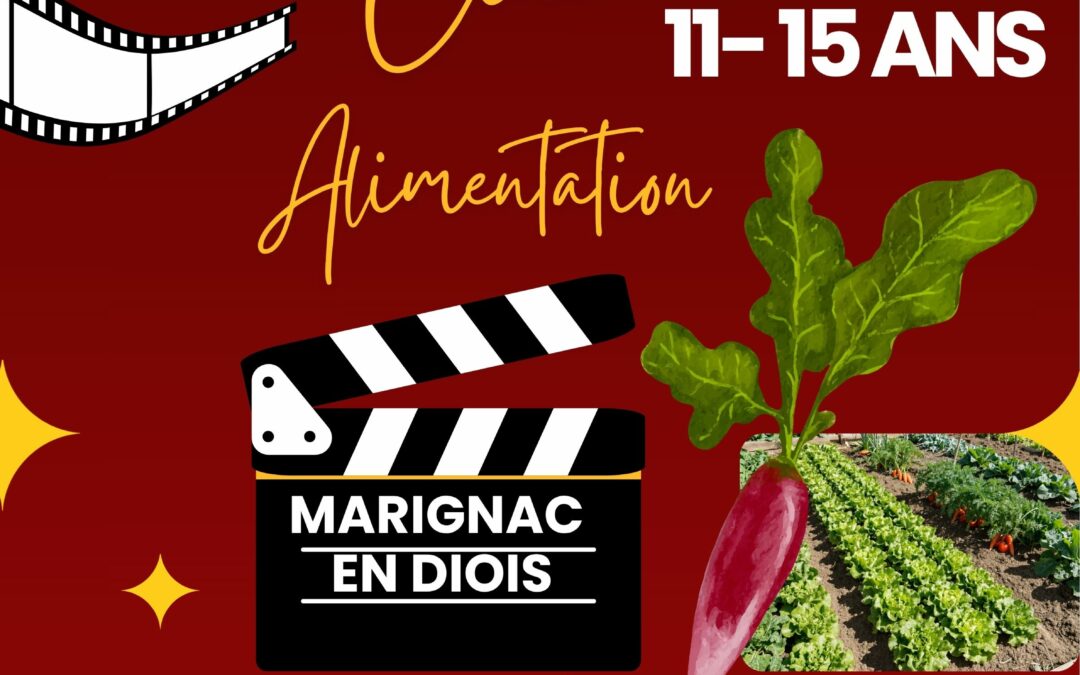 Séjour Ciné alimentation du 26 au 30 octobre 2026